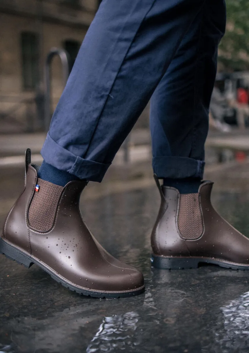 Montlimart BOOTS MONTPLUIE MARRON JACQUARD MarronJacquard Hot