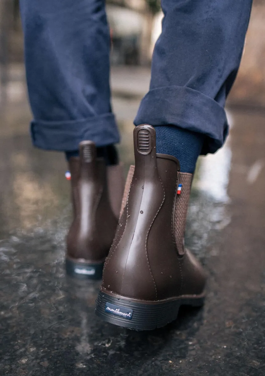 Montlimart BOOTS MONTPLUIE MARRON JACQUARD MarronJacquard Hot