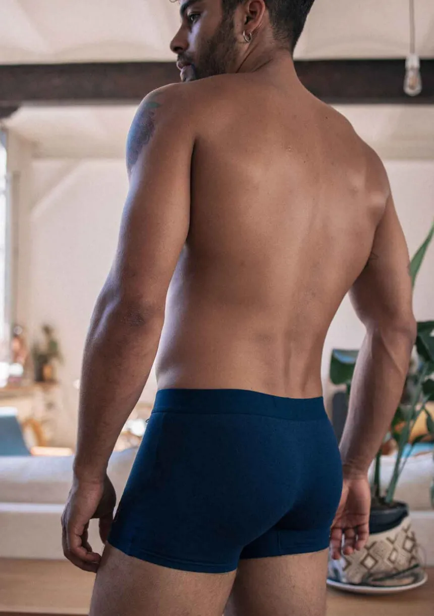 Montlimart BOXER QUOTIDIEN Marine/Orange Outlet