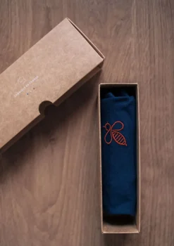 Montlimart BOXER QUOTIDIEN Marine/Orange Outlet