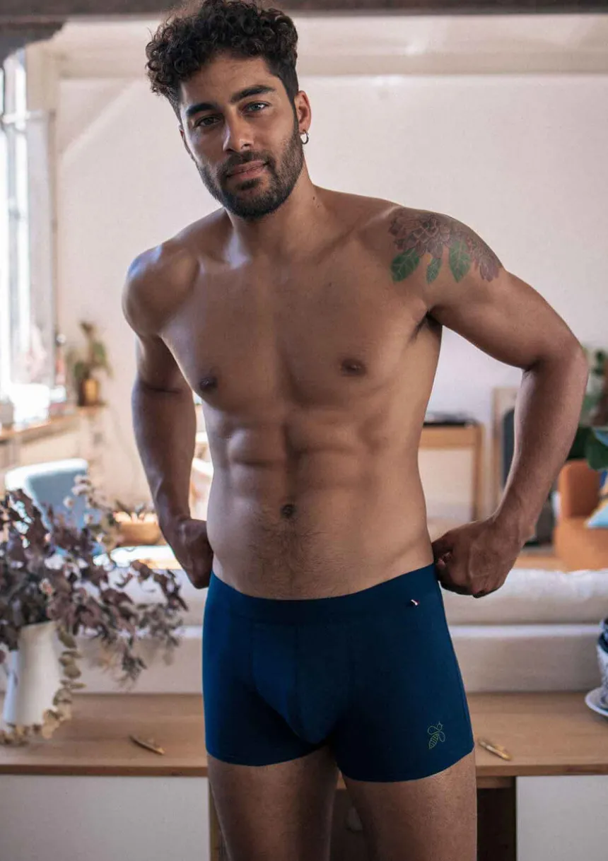 Montlimart BOXER QUOTIDIEN Marine/Vert Sale