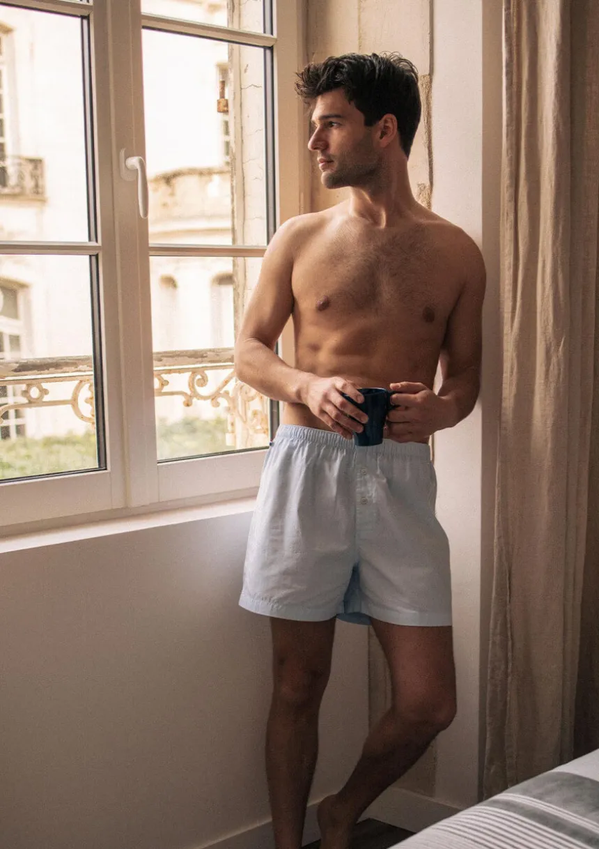 Montlimart CALECON GABIN BLEU CLAIR BleuClair Store