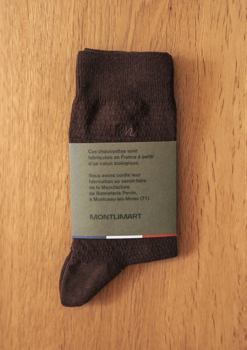 Montlimart CHAUSSETTES ALVEOLE Marron Online