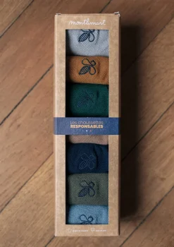 Montlimart CHAUSSETTES SEMAINIER MONTLISOCK MULTICOLORE 2 Multicolore2 Best Sale