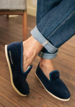 Montlimart CHAUSSONS JULES BLEU MARINE BleuMarine Clearance