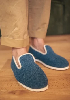 Montlimart CHAUSSONS MARTIN BLEU MARINE BleuMarine Discount