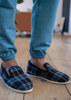 Montlimart CHAUSSONS MARTIN Carreaux Fashion