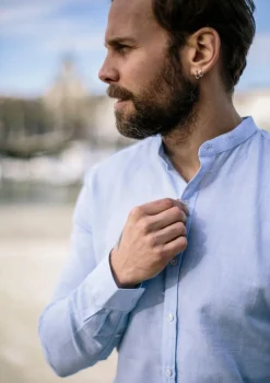 Montlimart CHEMISE MAOLIN BLEU CLAIR BleuClair Fashion