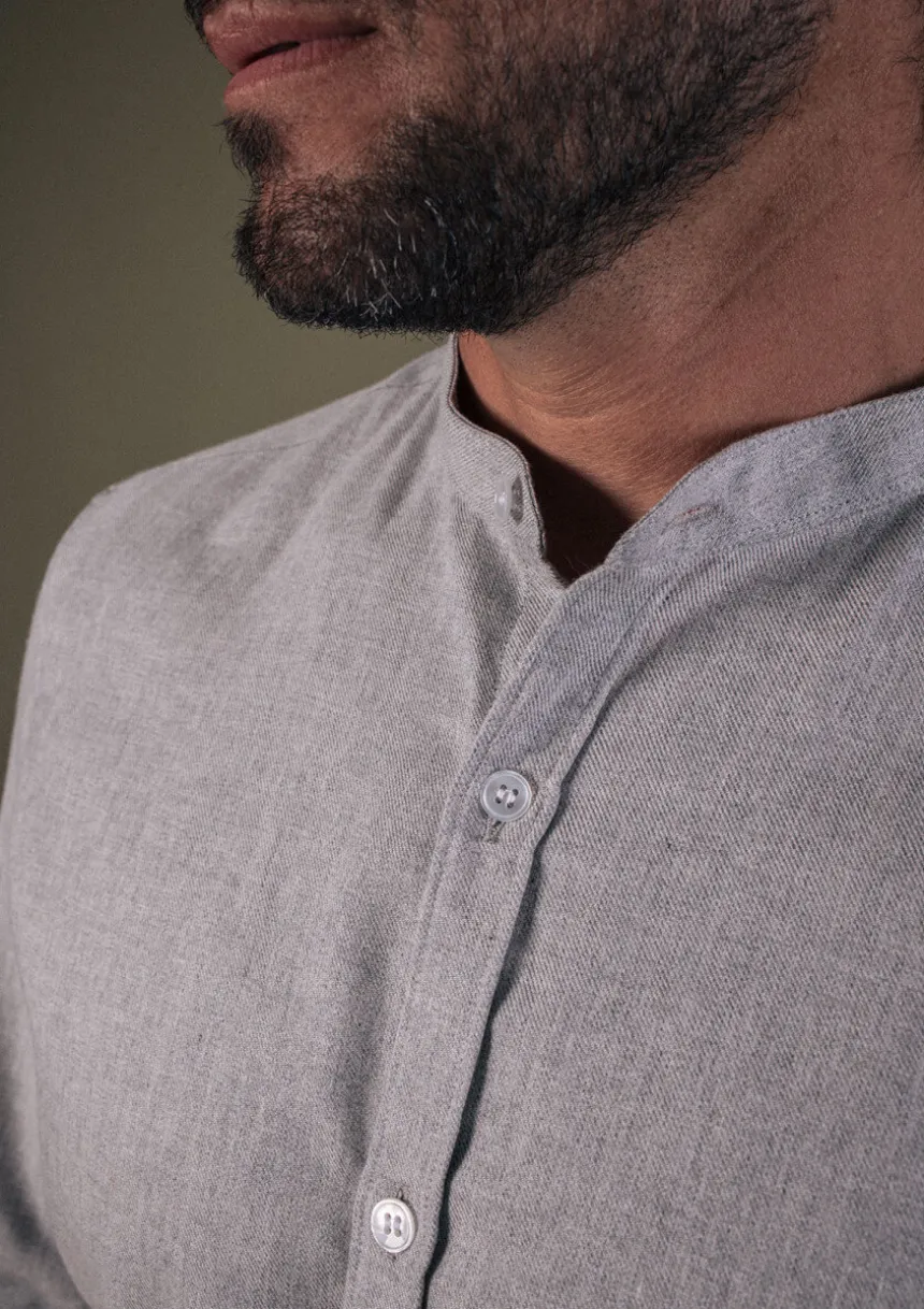 Montlimart CHEMISE GRIS CHINE GrisChine Best Sale