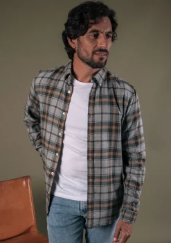 Montlimart CHEMISE PATURAGE CARREAUX VERT CarreauxVert Clearance