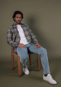 Montlimart CHEMISE PATURAGE CARREAUX VERT CarreauxVert Clearance