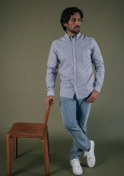 Montlimart CHEMISE SAINT PAUL NOIR RAYURES NoirRayures Outlet