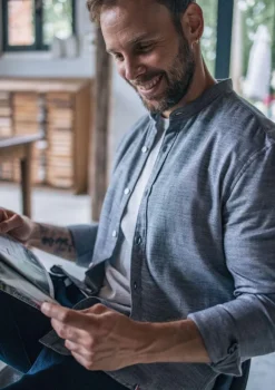 Montlimart CHEMISE SAINT PIERRE Anthracite Cheap