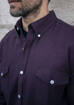 Montlimart CHEMISE SURTOUT Bordeaux Outlet