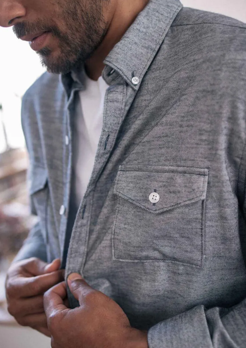 Montlimart CHEMISE SURTOUT Gris Cheap