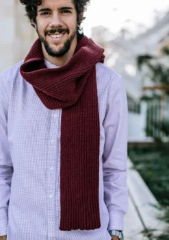 Montlimart ECHARPE CHANTERELLE Bordeaux Discount