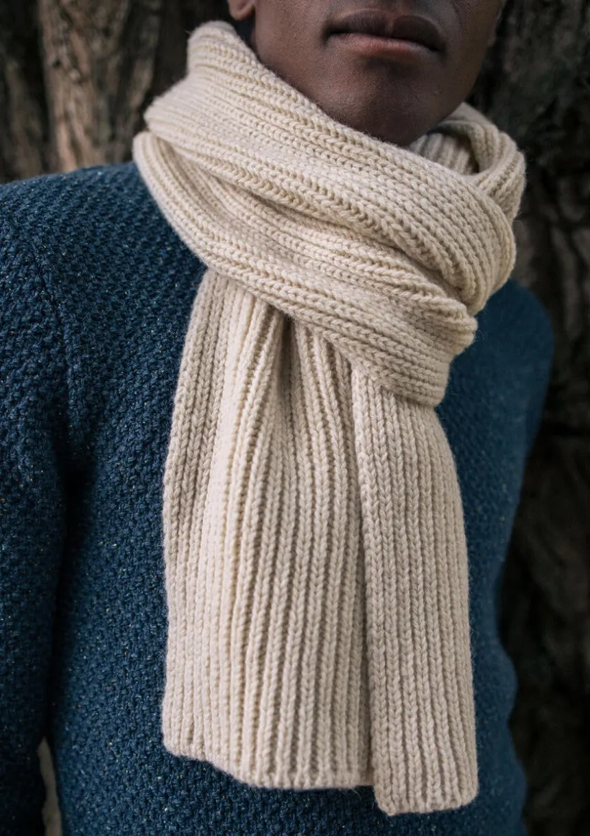 Montlimart ECHARPE CHANTERELLE Ecru Clearance