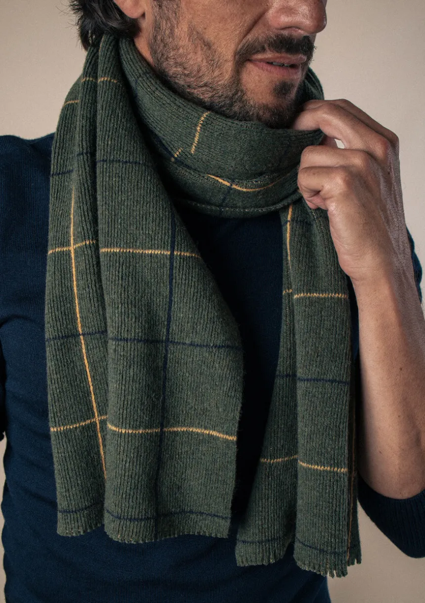 Montlimart ECHARPE ECOSSE Vert Sale