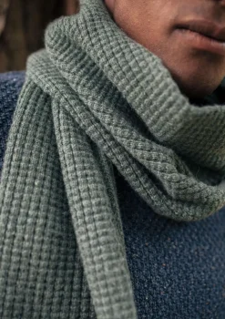 Montlimart ECHARPE GAUFRE Vert Hot