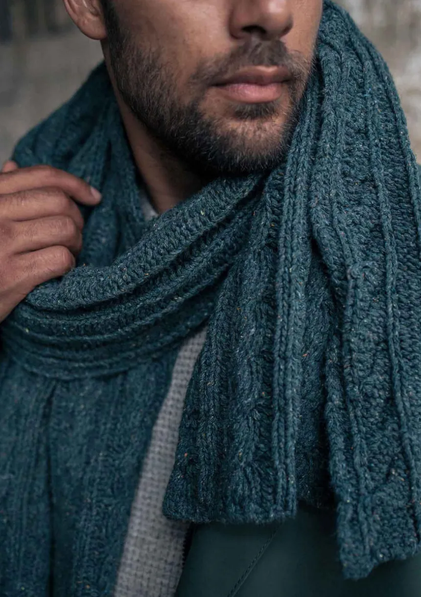 Montlimart ECHARPE TORSADE Vert Fashion