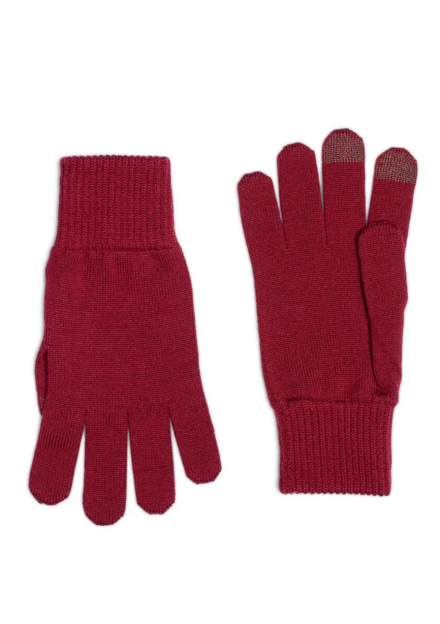 Montlimart GANTS TACTILES PLEYNET Bordeaux Best