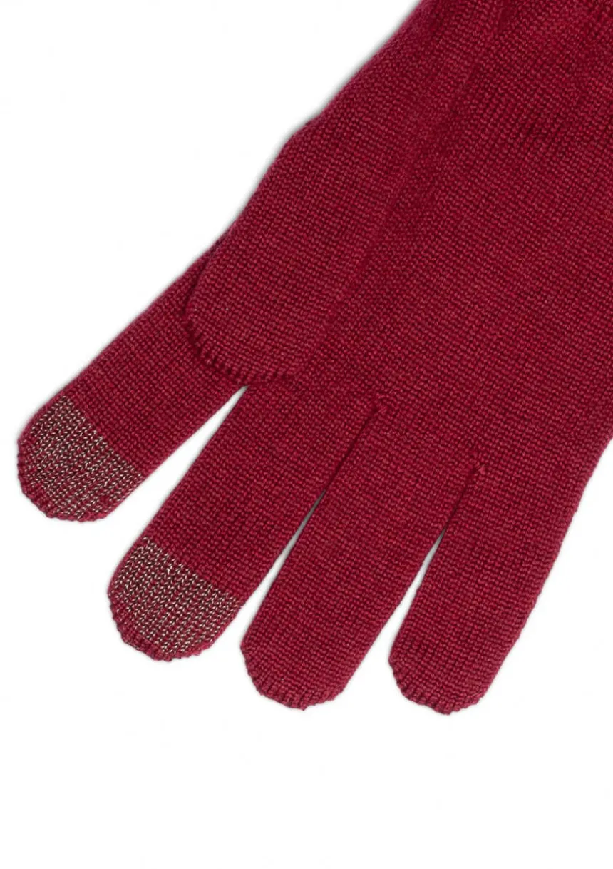 Montlimart GANTS TACTILES PLEYNET Bordeaux Best