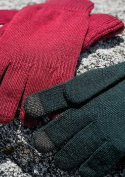 Montlimart GANTS TACTILES PLEYNET Bordeaux Best