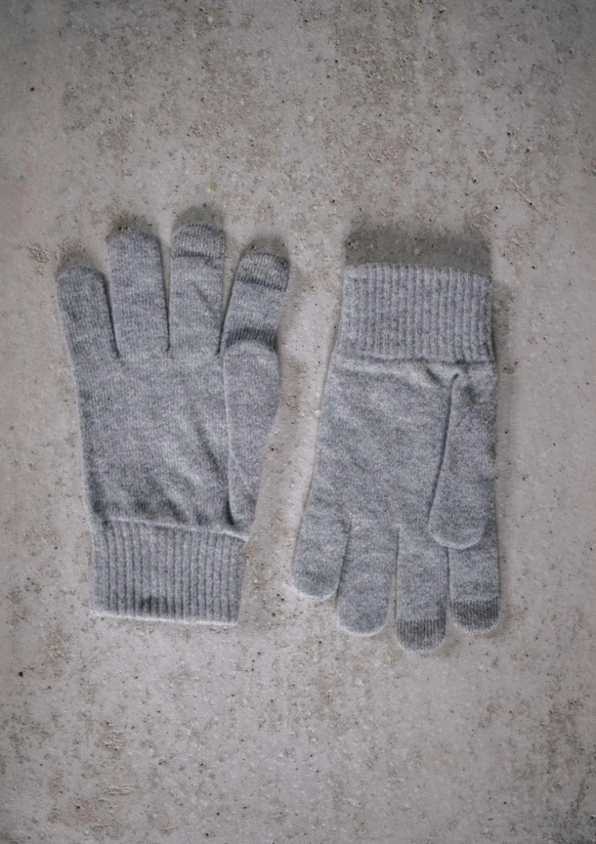 Montlimart GANTS TACTILES PLEYNET GRIS CLAIR GrisClair Cheap