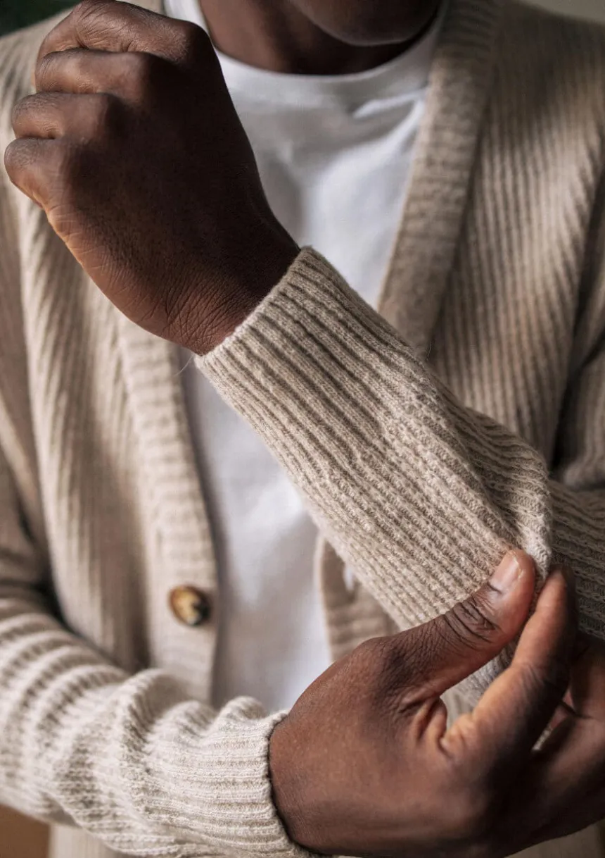 Montlimart GILET NOSTALGIE Ecru Best