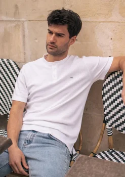 Montlimart POLO EMBLEME Blanc Clearance