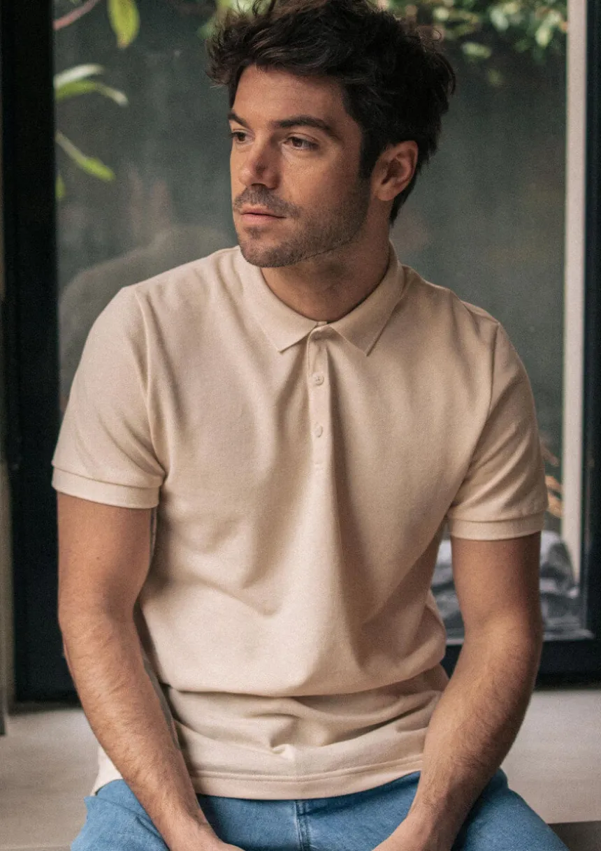 Montlimart POLO PARTAGE Beige Discount