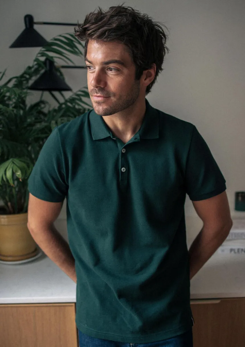 Montlimart POLO PARTAGE Vert Flash Sale