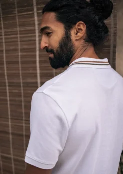 Montlimart POLO RECORD Blanc Discount