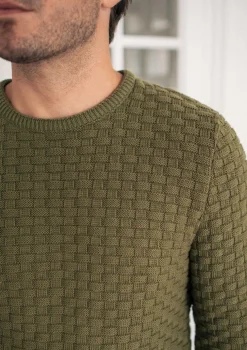 Montlimart PULL DAMIER Sauge Fashion