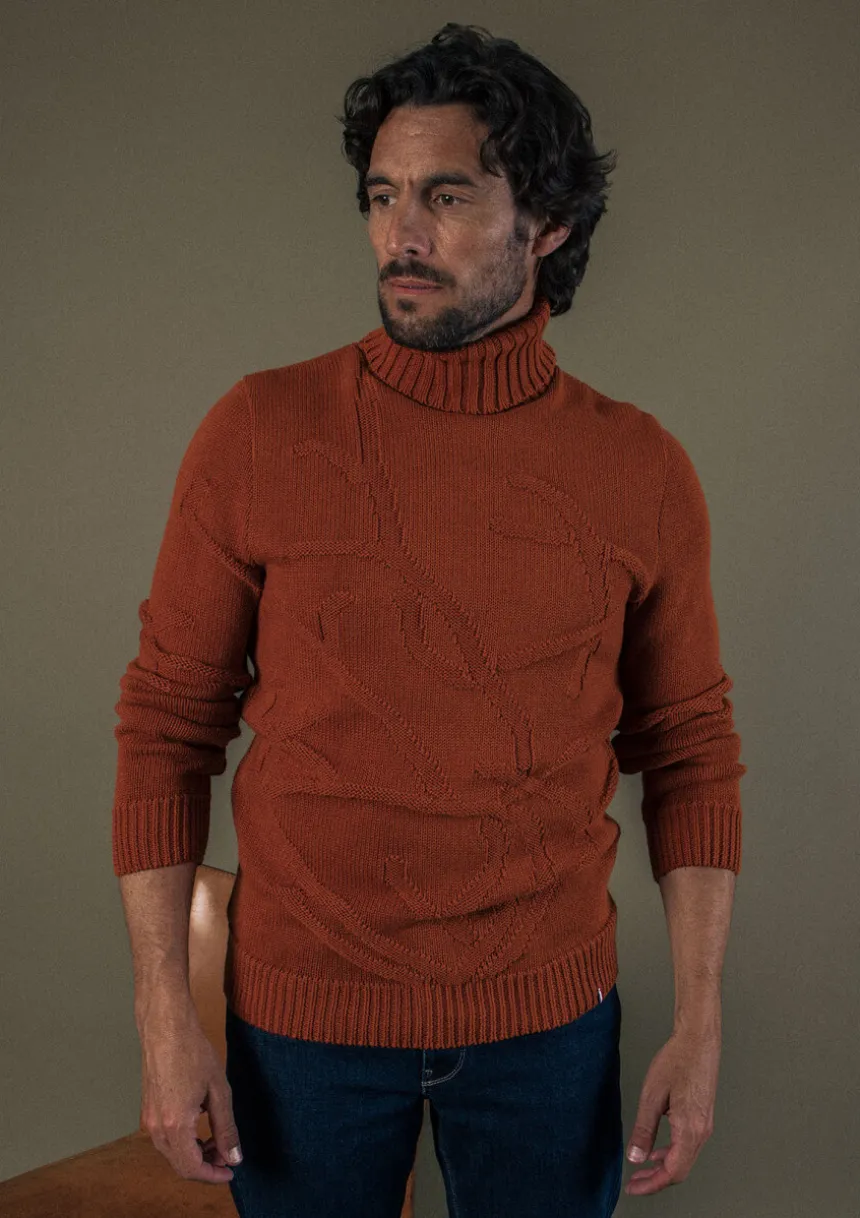 Montlimart PULL HORAE Orange Sale