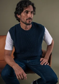 Montlimart PULL MEMOIRE BLEU MARINE BleuMarine Best Sale