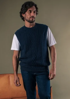 Montlimart PULL MEMOIRE BLEU MARINE BleuMarine Best Sale