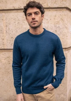 Montlimart PULL MERIDIEN Bleu New