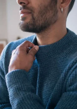 Montlimart PULL ORIGINE Bleu Sale