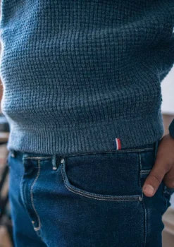 Montlimart PULL ORIGINE Bleu Sale