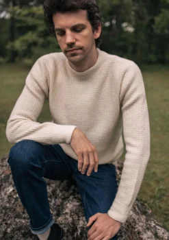 Montlimart PULL ORIGINE Ecru Hot