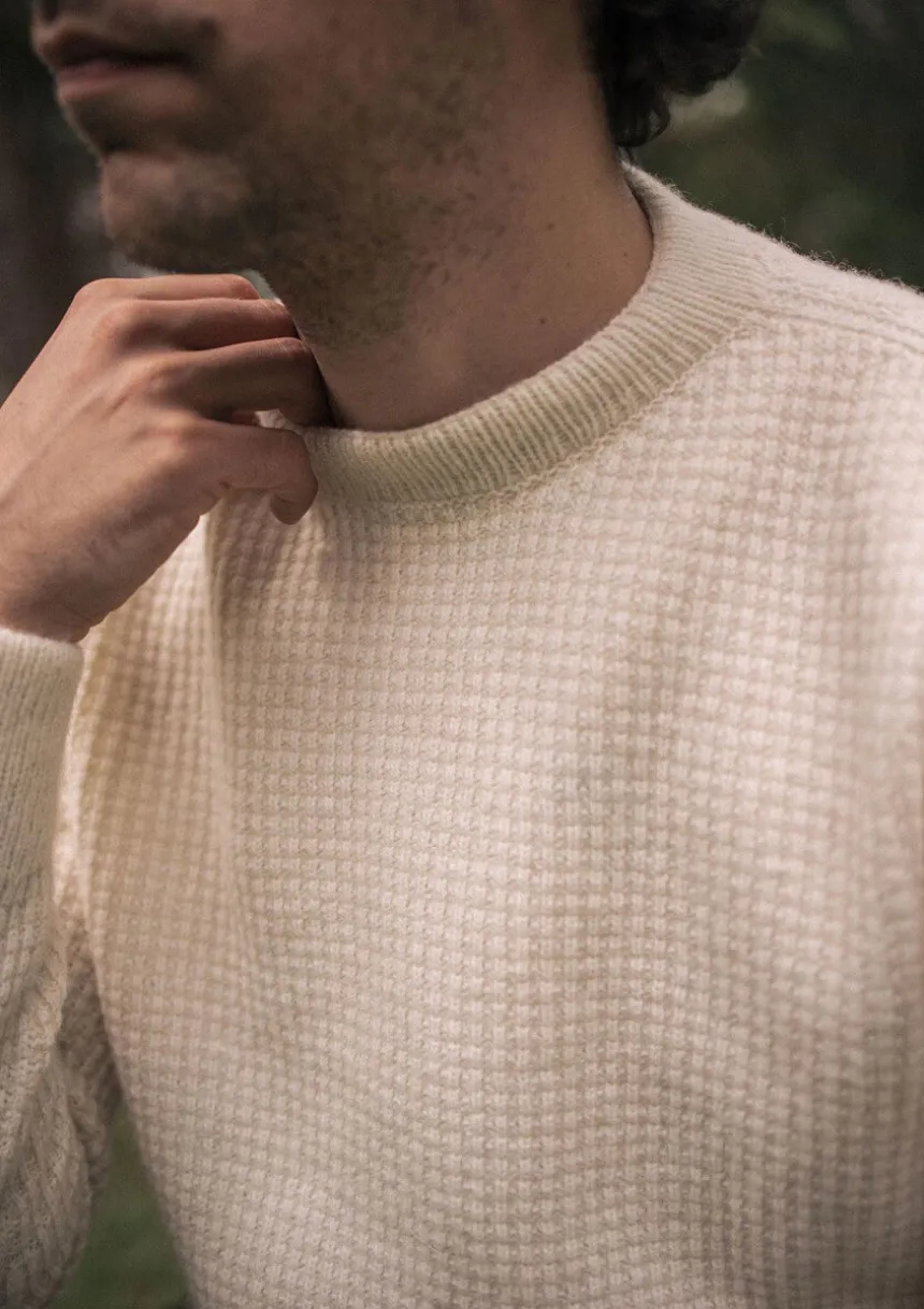 Montlimart PULL ORIGINE Ecru Hot