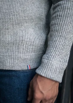 Montlimart PULL ORIGINE GRIS CLAIR GrisClair Clearance