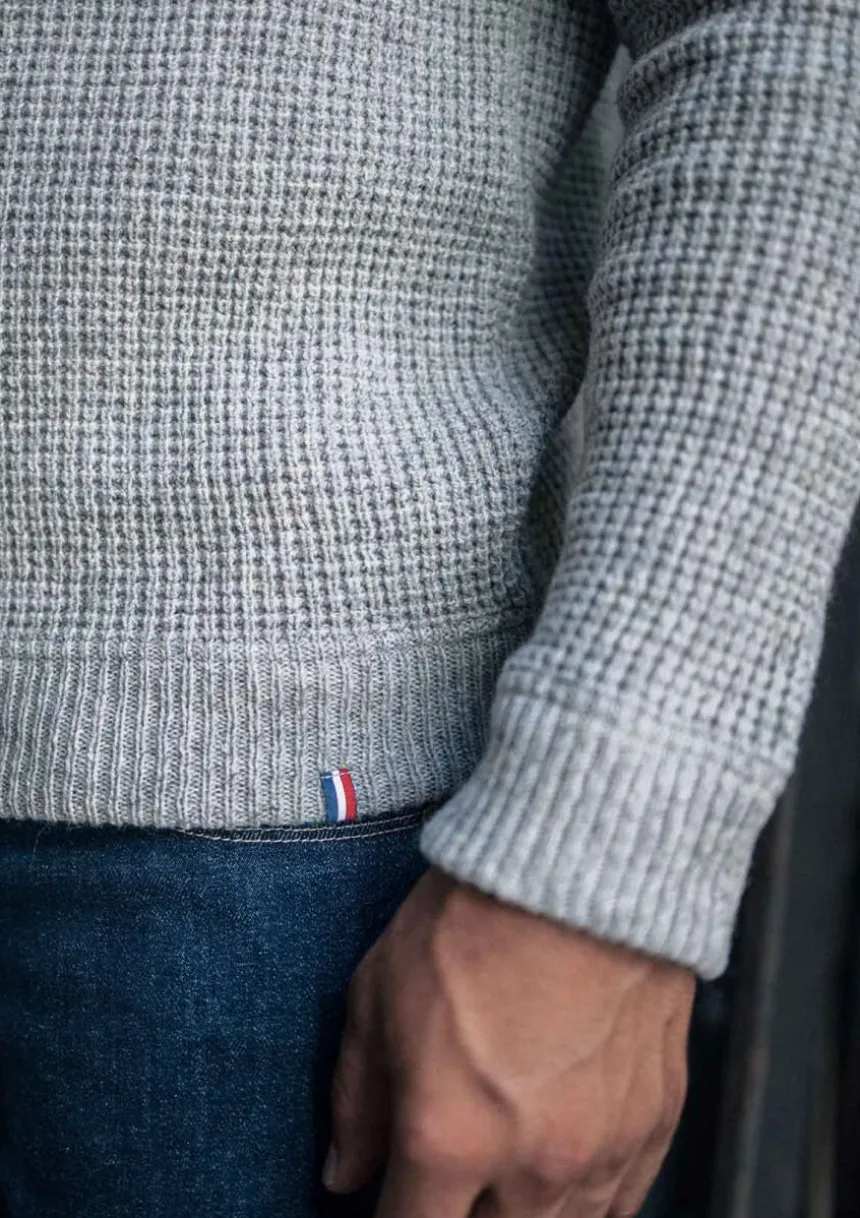 Montlimart PULL ORIGINE GRIS CLAIR GrisClair Clearance