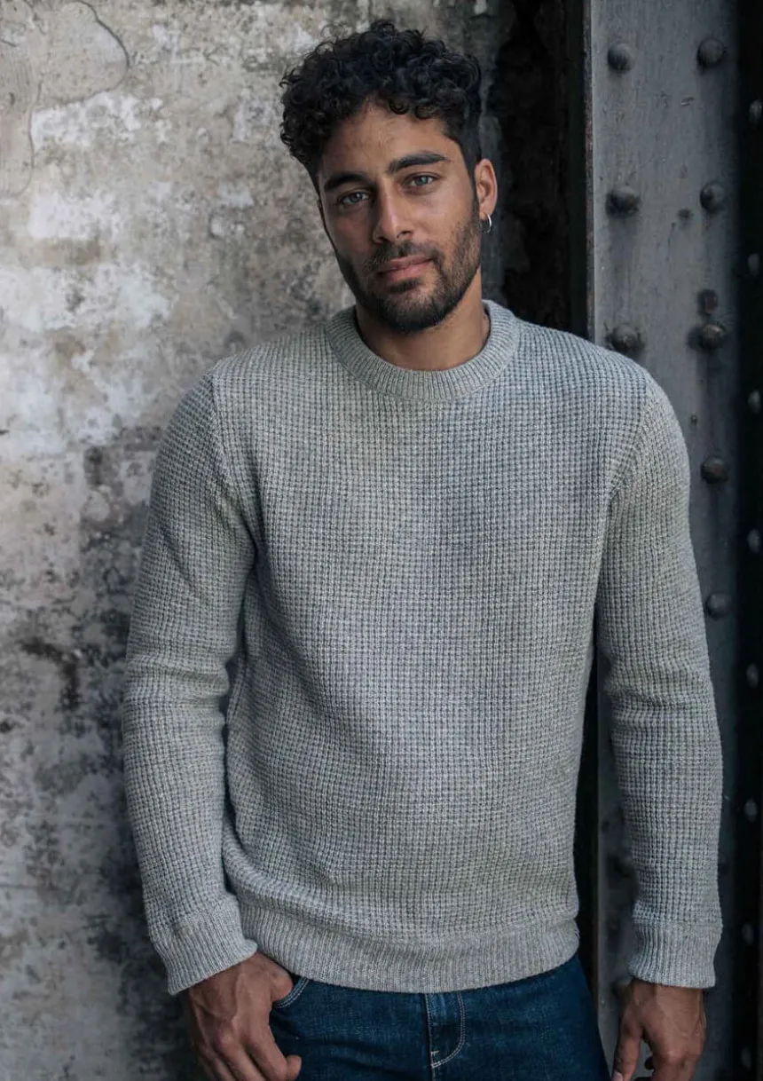 Montlimart PULL ORIGINE GRIS CLAIR GrisClair Clearance