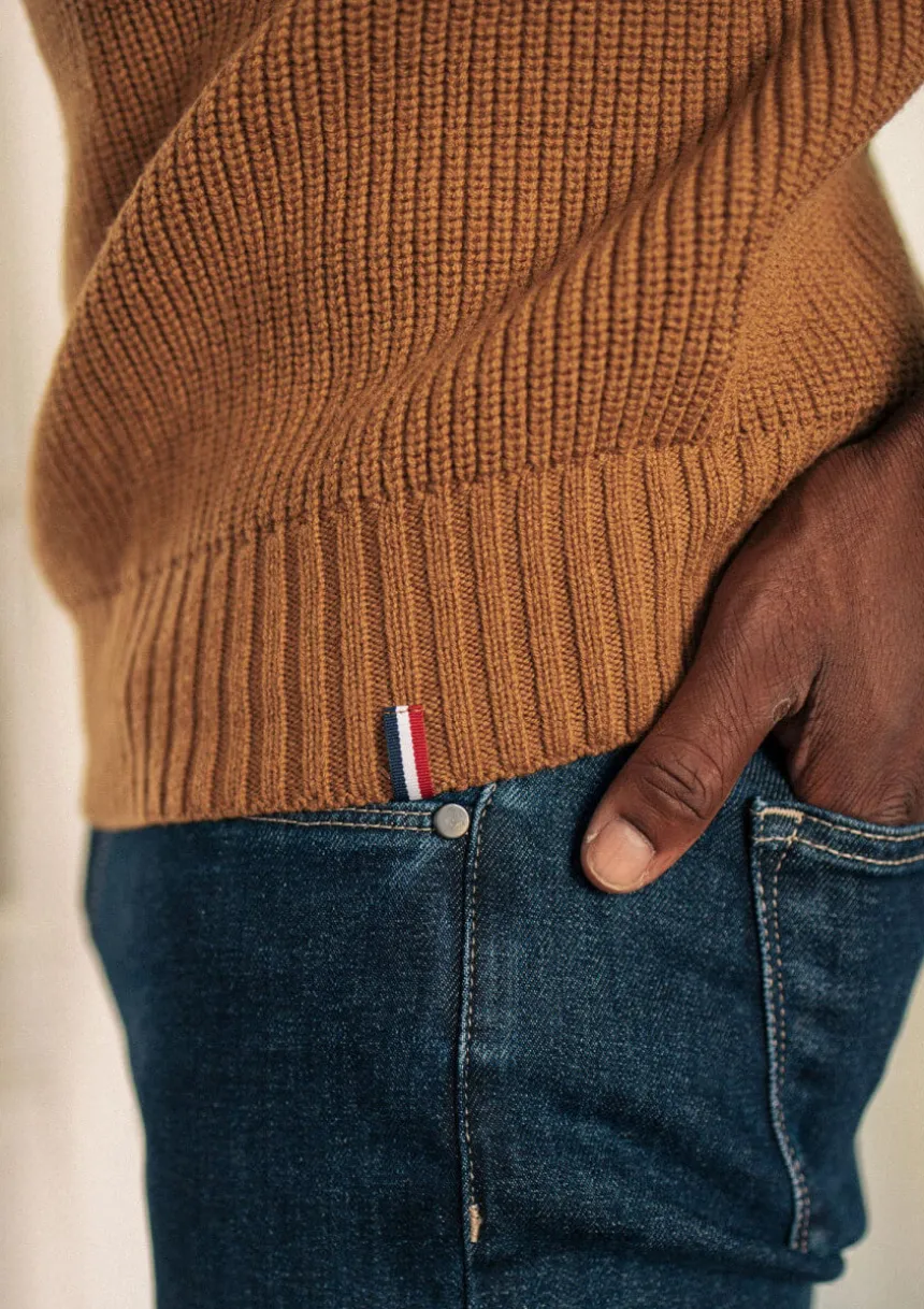 Montlimart PULL SAISON Ocre Best Sale