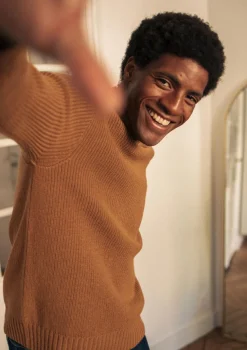 Montlimart PULL SAISON Ocre Best Sale