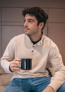 Montlimart SWEAT REFUGE Beige Best Sale