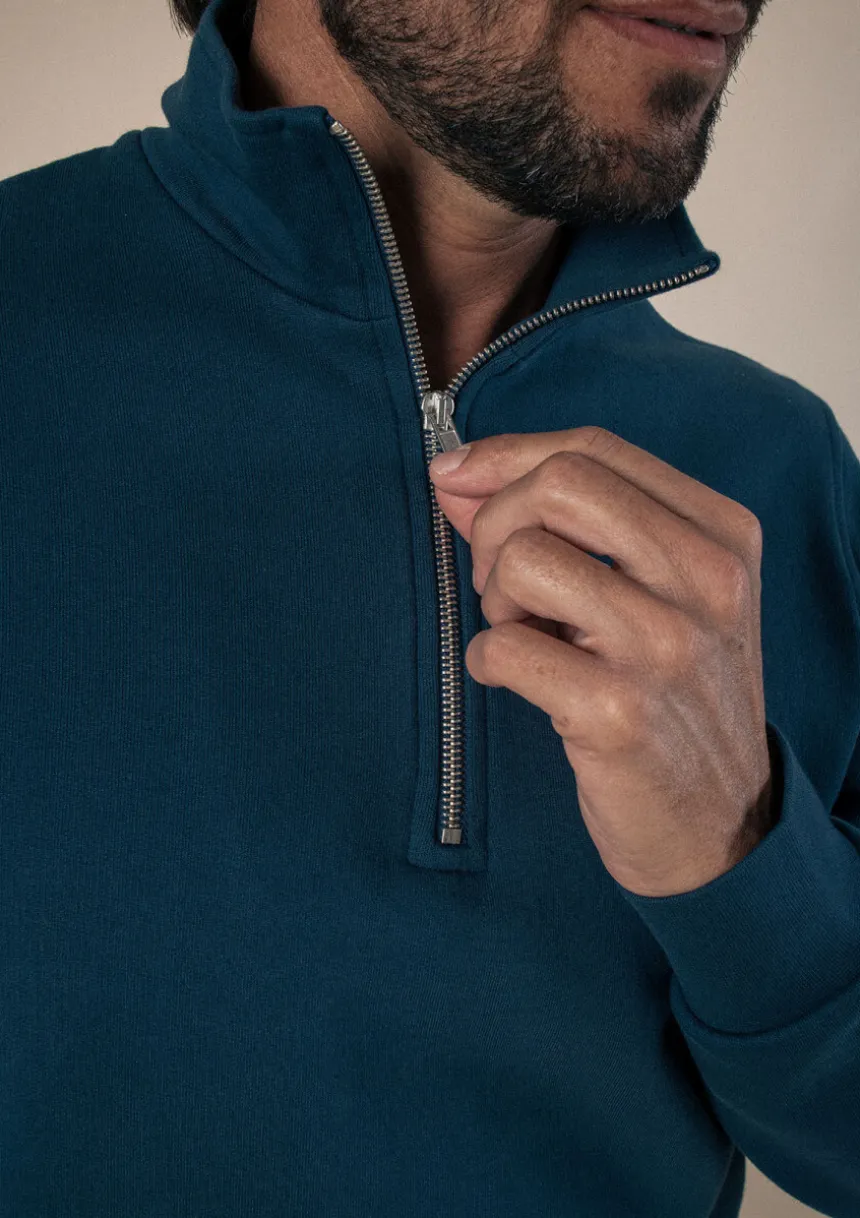 Montlimart SWEAT UNION Bleu Fashion