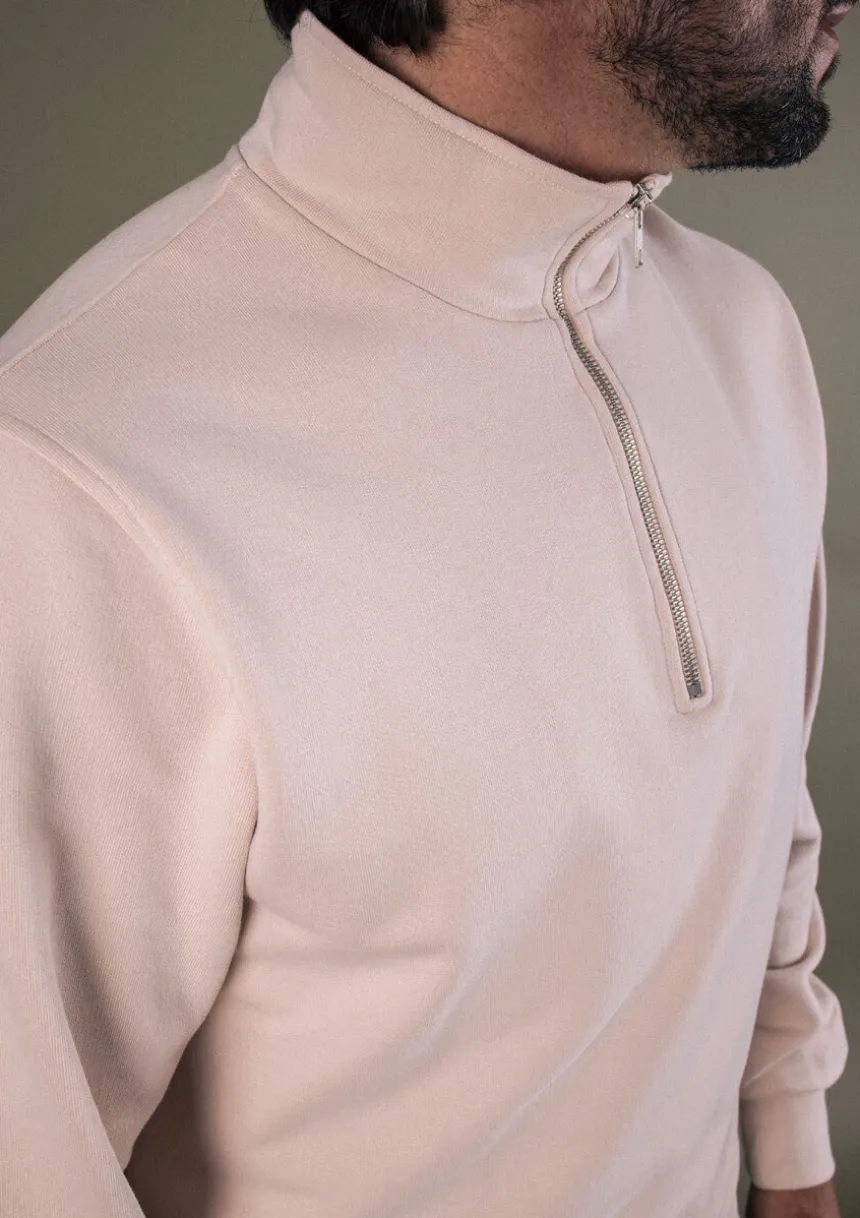 Montlimart SWEAT UNION Ecru Discount